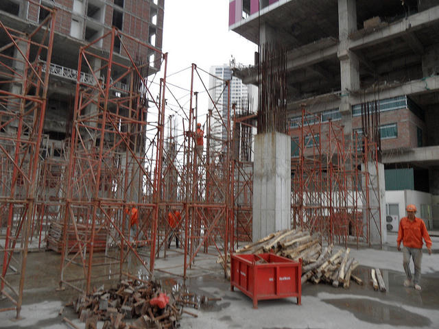 Cận cảnh tiến độ 