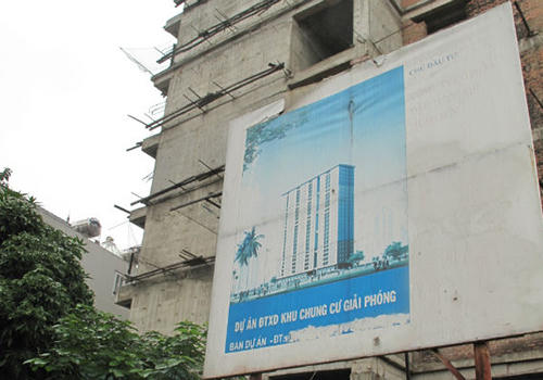 Hợp thức dự án trụ sở và văn phòng làm việc số 83 Ngọc Hồi thành chung cư 