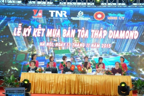 "Tập đoàn" đa cấp mua cả tòa tháp dự án Goldmark City! 