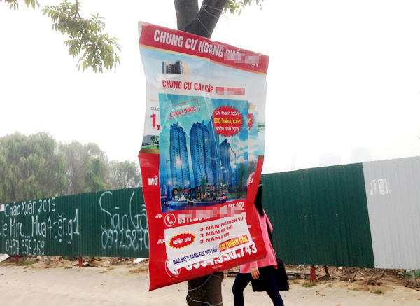 tờ-rơi, quảng-cáo-bất-động-sản, nhà-đất, dự-án, khu-đô-thị, tiếp-thị, vỉa-hè