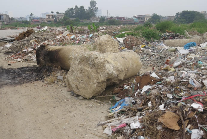 Hải Phòng: Con đường mơ ước thành…bãi rác