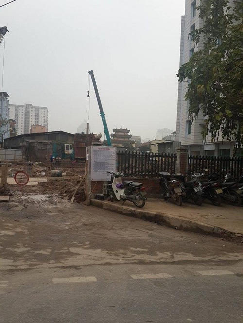 Hà Nội: Dự án 25 Vũ Ngọc Phan bị cơ quan chức năng xử phạt vì để xảy ra nhiều vi phạm