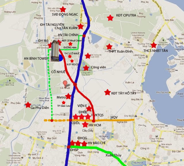 Tiến độ hàng loạt dự án khu vực Cầu Giấy, Bắc Từ Liêm (27)