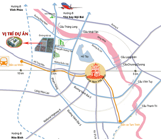 Tiến độ hàng loạt dự án khu vực Cầu Giấy, Bắc Từ Liêm (33)