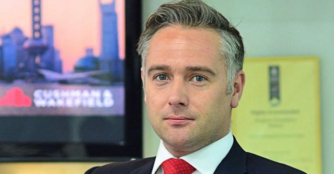 Ông Alex Crane, Tổng giám đốc Cushman & Wakefield Việt Nam.