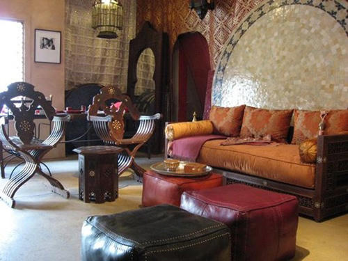Nội thất lộng lẫy phong cách Ma-rốc