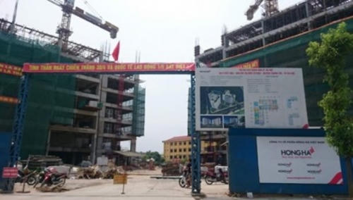 Nhà ở xã hội khu đô thị mới Tứ Hiệp - Thanh Trì. Ảnh: Tiền Phong.