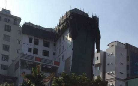 Công trình “khủng” sai phép ở phường Nhân Chính thách thức pháp luật?