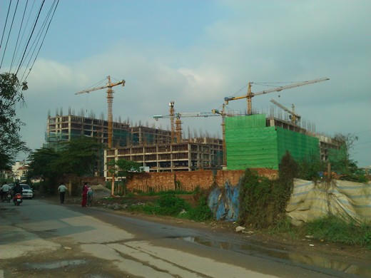 Tiến độ hàng loạt dự án khu vực Cầu Giấy, Bắc Từ Liêm (35)