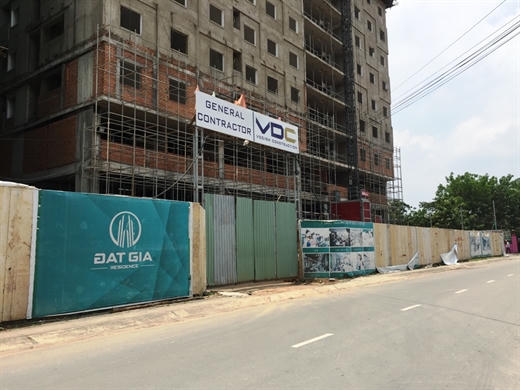 Dự án Đạt Gia Residence chưa nghiệm thu đã bàn giao nhà