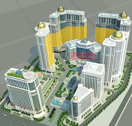 Cách quy hoạch thiếu nghiên cứu tự làm mất đi giá trị của đáng được  hưởng của các căn hộ trên cao (phần màu vàng)