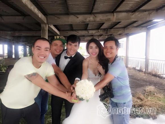 Rò rỉ hậu trường chụp ảnh cưới của Thủy Tiên - Công Vinh