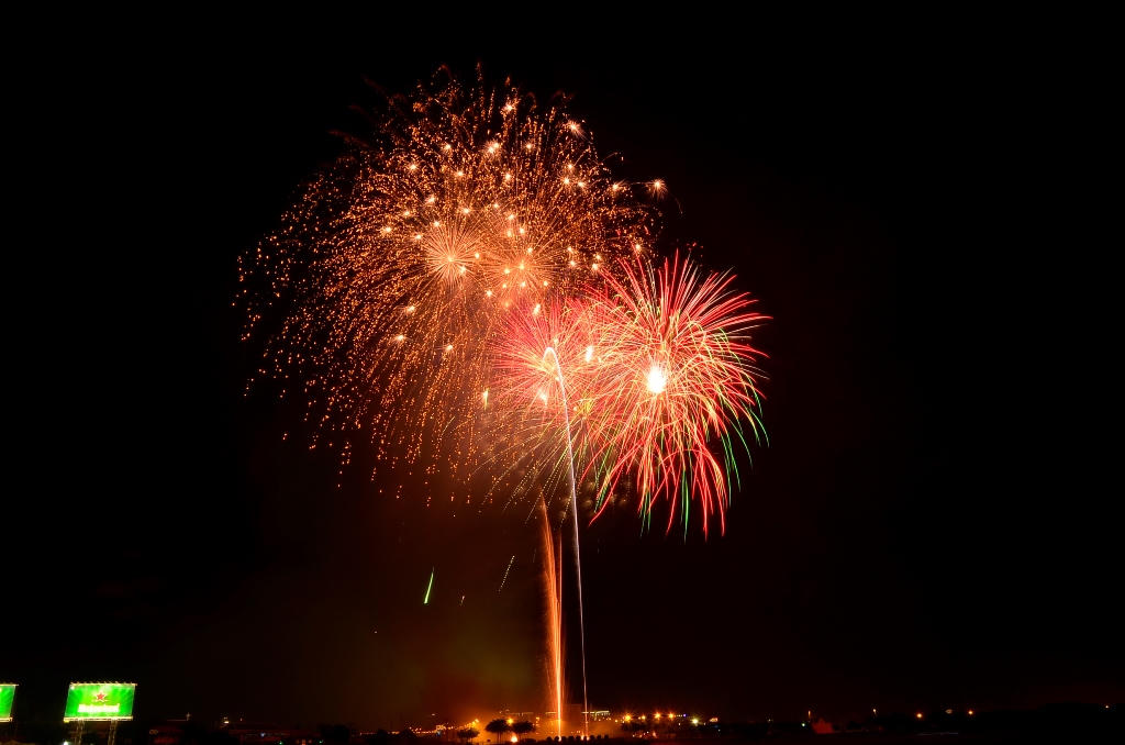 Lung linh "bữa tiệc" pháo hoa mừng Quốc khánh