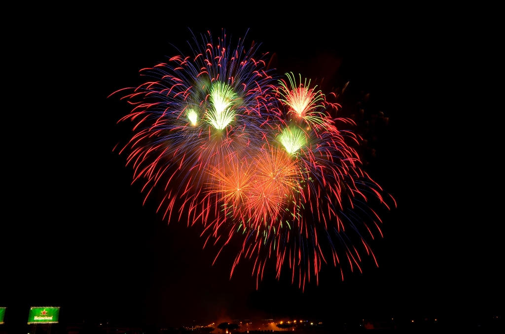 Lung linh "bữa tiệc" pháo hoa mừng Quốc khánh