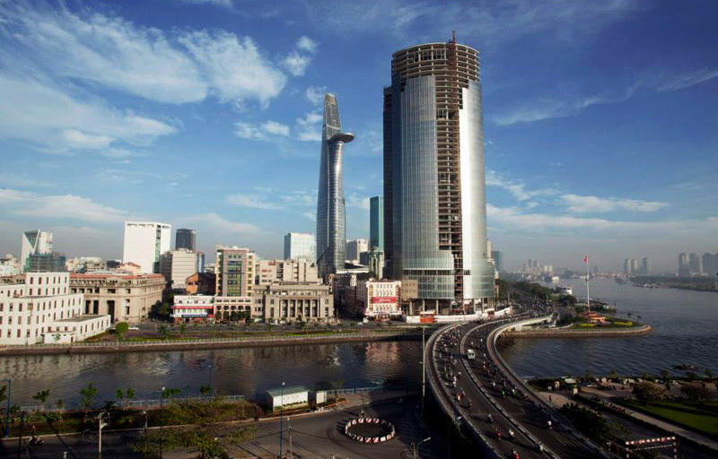 Saigon One Tower, bỏ hoang, cao ốc, hết tiền Saigon One Tower, bỏ hoang, cao ốc, hết tiền
