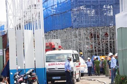 Công trình xây dựng tại địa chỉ 62 Nguyễn Huy Tưởng, Thanh Xuân, Hà Nội. Ảnh: NĐ