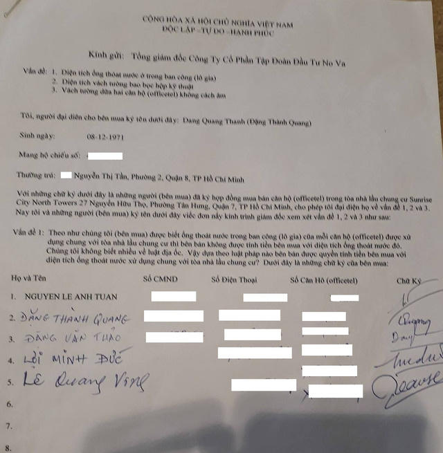 Thêm nhiều khách hàng tố Novaland không chỉ "ăn gian" diện tích mà chất lượng cũng có vấn đề