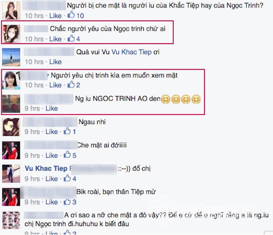 Lộ bằng chứng người yêu Ngọc Trinh không phải Khắc Tiệp?