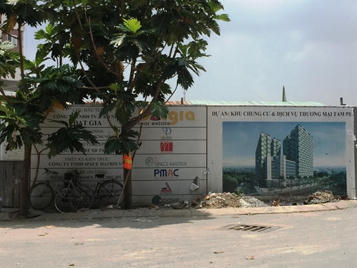 Dự án Đạt Gia Residence chưa nghiệm thu đã bàn giao nhà