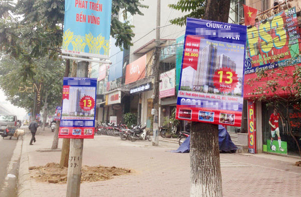 tờ-rơi, quảng-cáo-bất-động-sản, nhà-đất, dự-án, khu-đô-thị, tiếp-thị, vỉa-hè