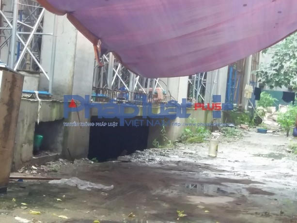 Cận cảnh chung cư cao tầng 134 Quần Ngựa "nằm im" chờ sắt rỉ