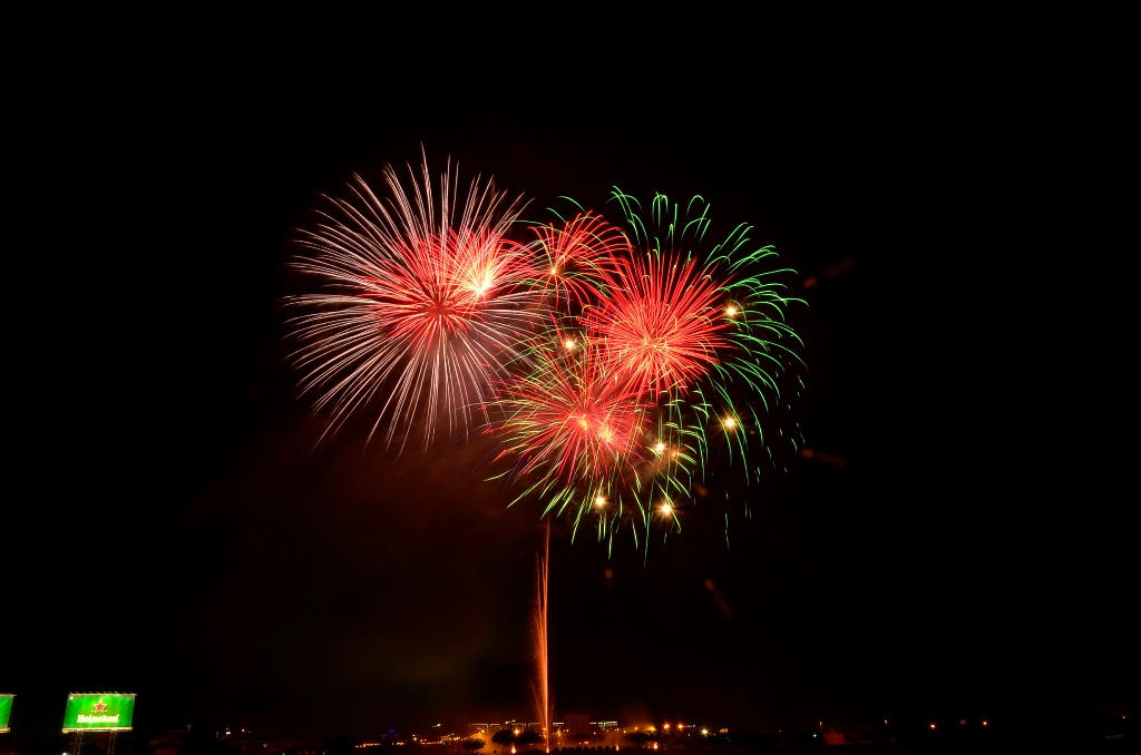 Lung linh "bữa tiệc" pháo hoa mừng Quốc khánh