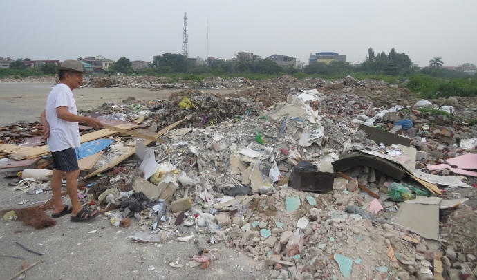 Hải Phòng: Con đường mơ ước thành…bãi rác