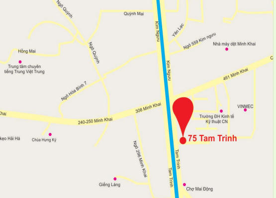 Điều này sẽ khiến người mua nhà trục đường Tam Trinh - Lĩnh Nam phải lưu ý