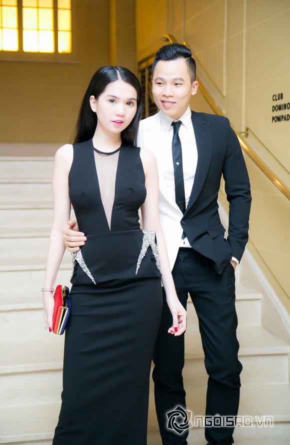 Ngọc Trinh mặc thanh lịch, 'đọ sắc' cùng dàn thiên thần Victoria's Secret victoria secret 2014, victoria secret fashion show 2014, ngoc trinh, thien than victoria secret, nu hoang noi y