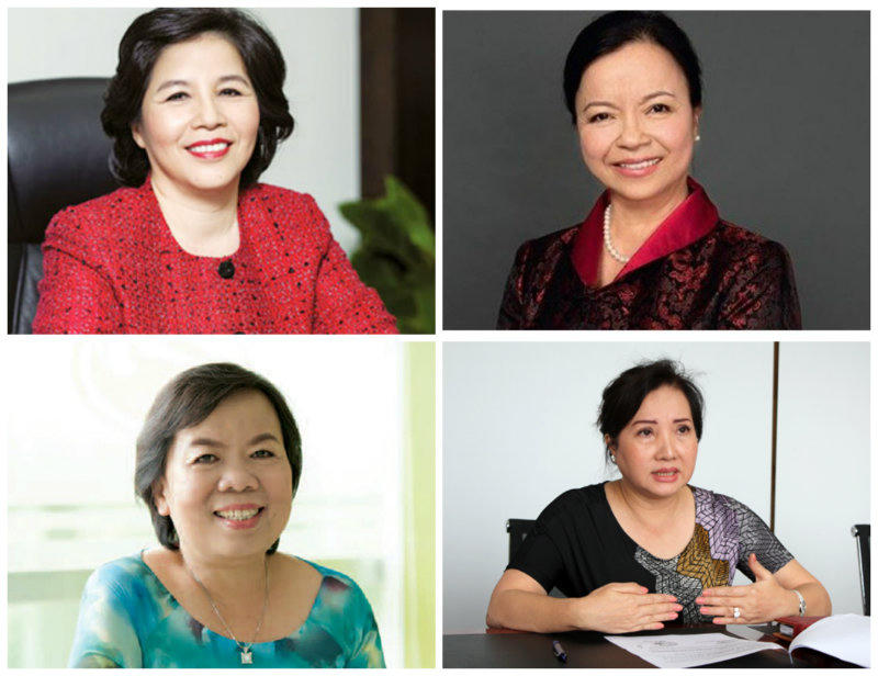 Những "bóng hồng" quyền lực trên thị trường chứng khoán Việt