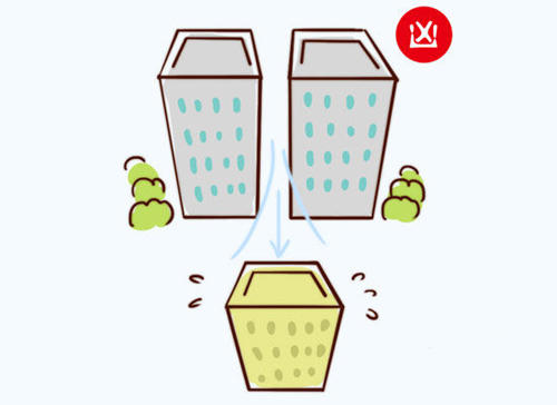 Những vị trí nhà mặt tiền phạm vào tối kị phong thủy