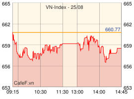 Hai sàn đóng cửa trái chiều, TTF tăng trần với thanh khoản lớn nhất thị trường
