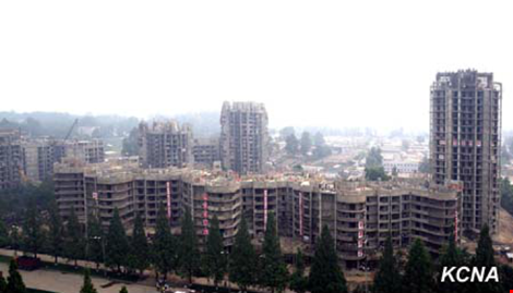 Triều Tiên xây tòa nhà 70 tầng chỉ trong 74 ngày