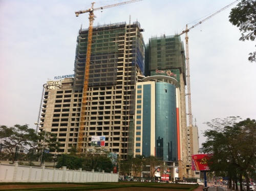 Loạt dự án tai tiếng dọc trục Cầu Giấy - Lê Đức Thọ giờ ra sao