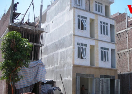 Bất chấp lệnh cấm và thanh tra, dự án Đại Thanh tiếp tục xây nhà trái phép