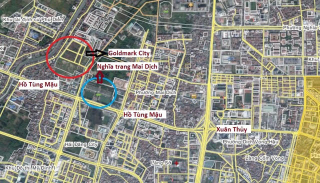 Loạt dự án tai tiếng dọc trục Cầu Giấy - Lê Đức Thọ giờ ra sao