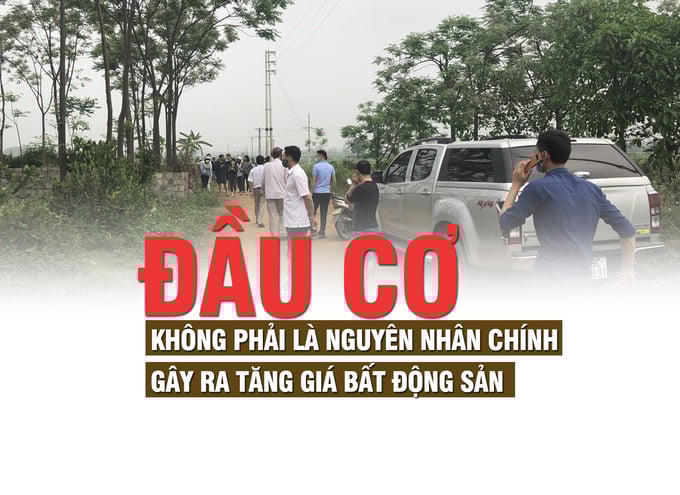 “Đầu cơ” không phải là nguyên nhân chính gây ra tăng giá bất động sản