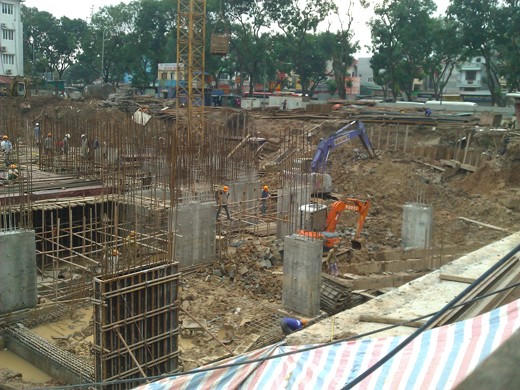 Tiến độ hàng loạt dự án khu vực Cầu Giấy, Bắc Từ Liêm (20)