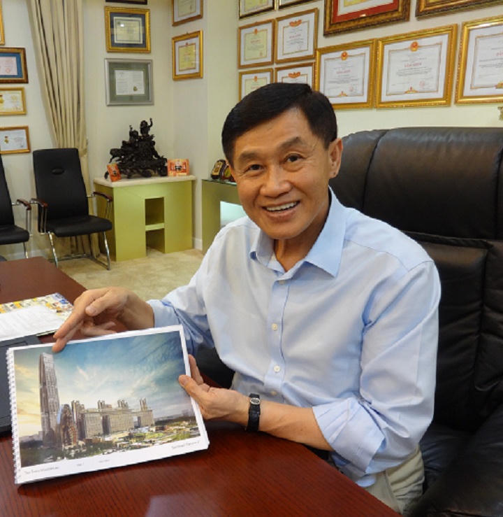 Ông Johnathan Hạnh Nguyễn và nhà đầu tư Mỹ muốn xây cao ốc 70 tầng ở Thủ Thiêm