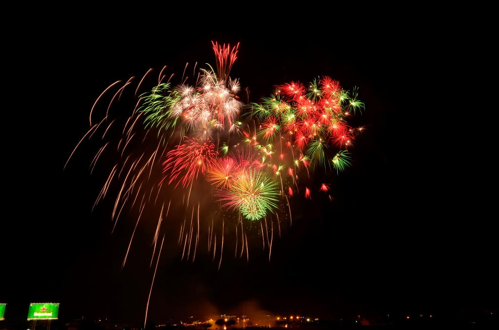 Lung linh "bữa tiệc" pháo hoa mừng Quốc khánh