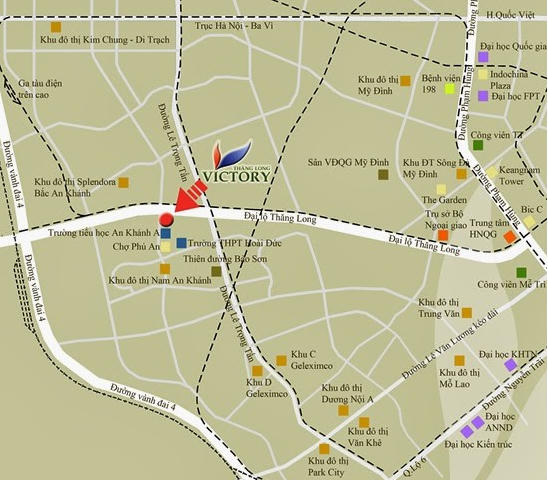 Cận cảnh hạ tầng dự án Thăng Long Victory ôm trọn nghĩa địa