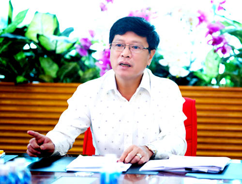 ông Trương Anh Tuấn, chủ tịch HĐQT kiêm TGĐ của Địa ốc Hoàng Quân