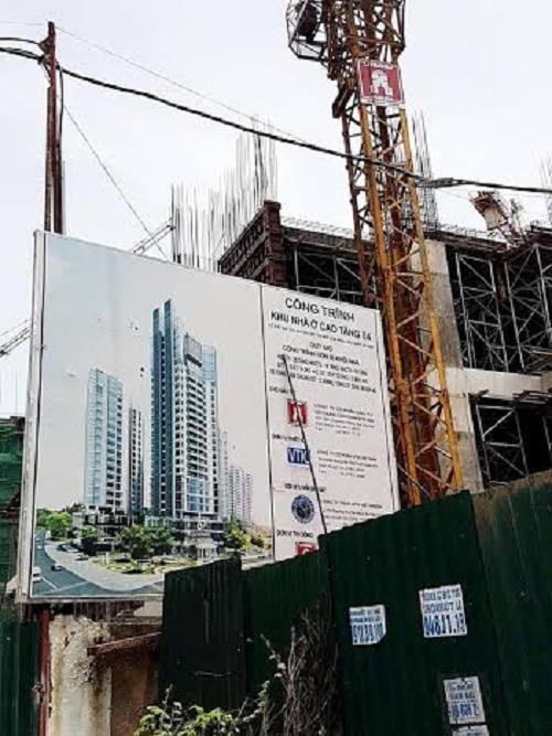 Thi công chung cư E4 Vũ Phạm Hàm (Cầu Giấy): Nhiều gia đình có nguy cơ sập nhà?