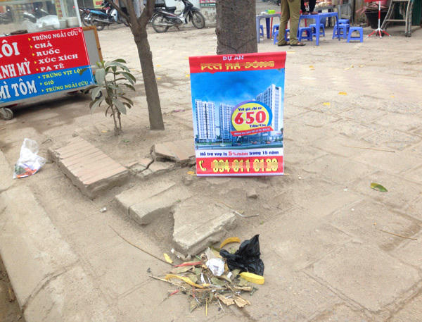 tờ-rơi, quảng-cáo-bất-động-sản, nhà-đất, dự-án, khu-đô-thị, tiếp-thị, vỉa-hè