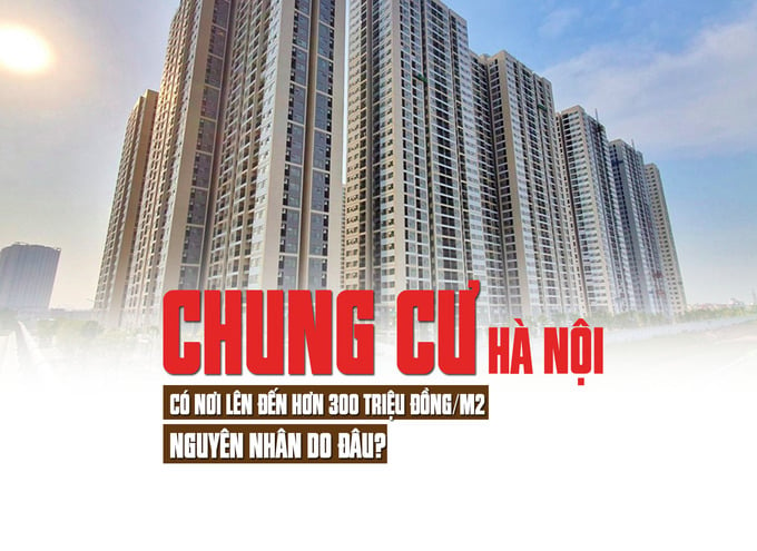 Giá chung cư Hà Nội lập đỉnh mới