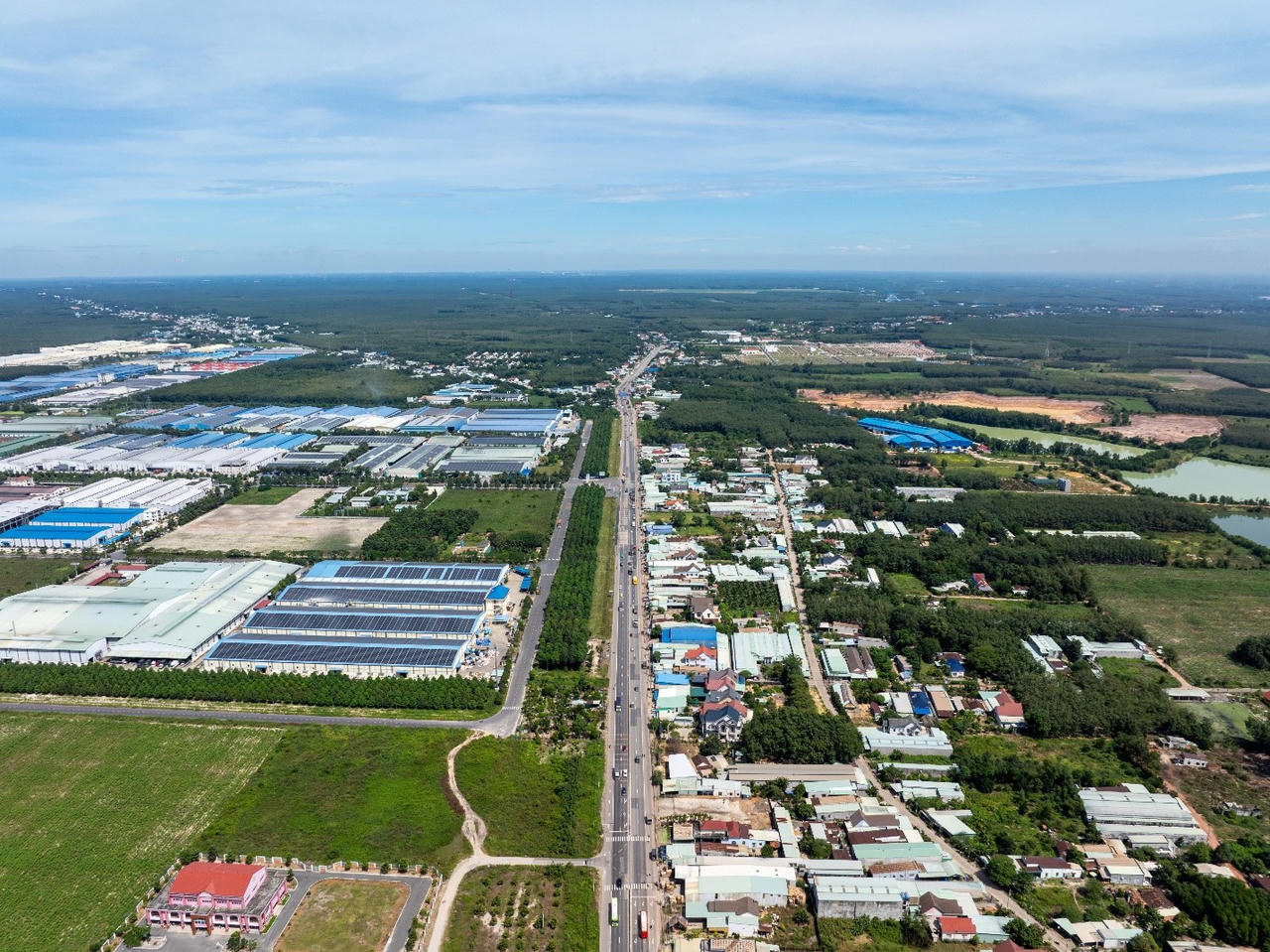 Khu vực Đông Bắc TP Hồ Chí Minh, nguồn ảnh G.Empire Group