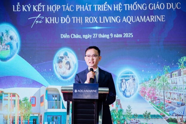 ROX Living Aquamarine: Dấu mốc hợp tác đưa Montessori Vinh vào khu đô thị kiểu mẫu