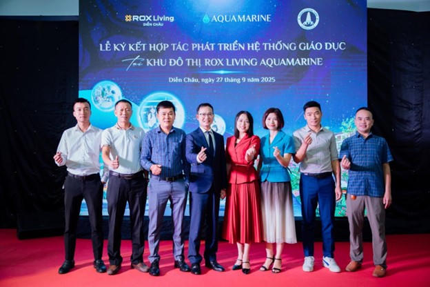 ROX Living Aquamarine: Dấu mốc hợp tác đưa Montessori Vinh vào khu đô thị kiểu mẫu