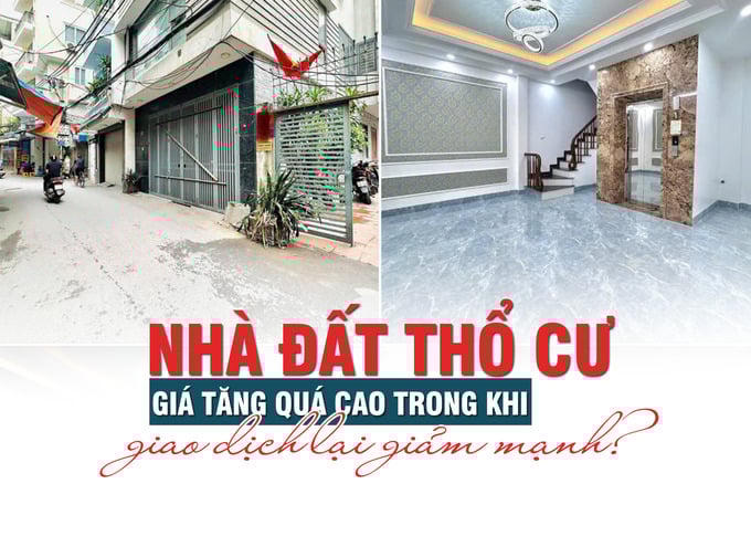 Thực trạng của nhà đất thổ cư: Giá tăng quá cao trong khi giao dịch lại giảm mạnh