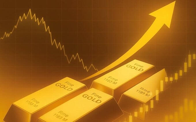 Giá vàng thế giới và trong nước ngược chiều